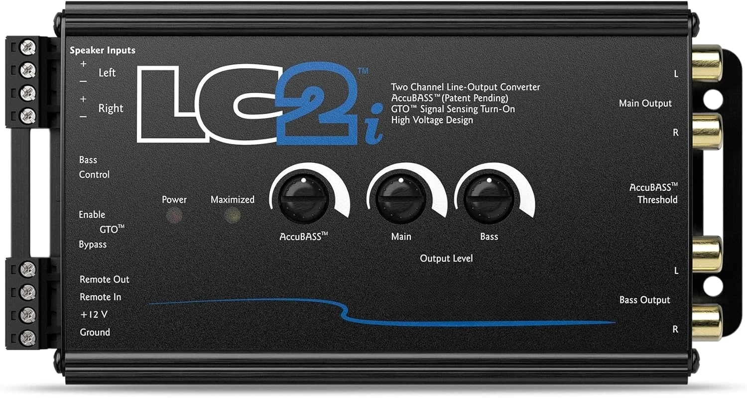 LC2i 2 Channel Line Out Converter with and Subwoofer Control·Factory Direct Sales