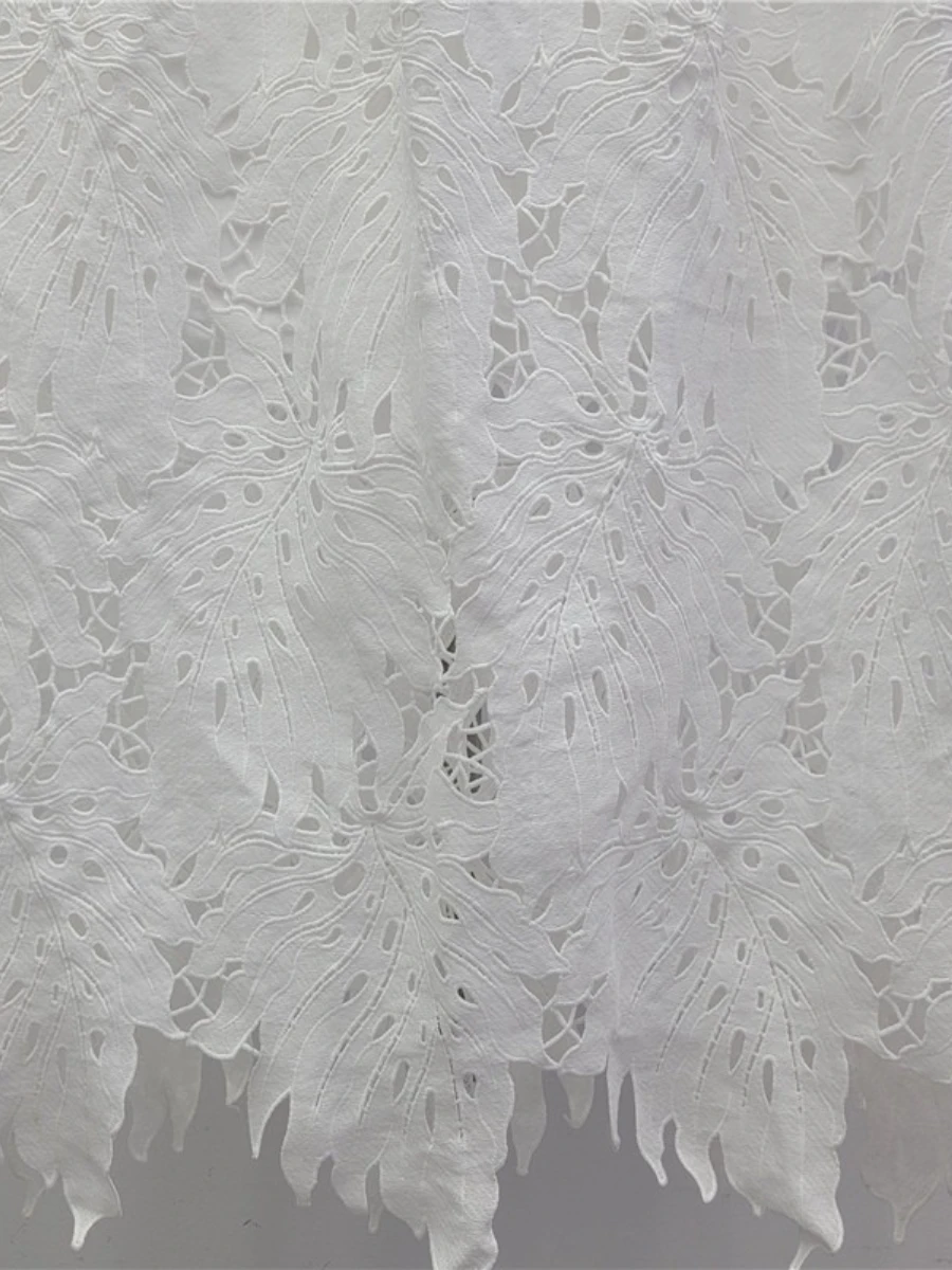 GALCAUR solide épissé dentelle Streetwear jupe femme taille haute ample Vintage français femmes jupes longues automne mode nouveau Style