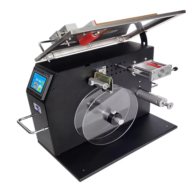 Multifunctional Right Angle Sealing Labeling Machine Semi-automatic Self-adhesive Folding Color Box Transparent Label Sealing