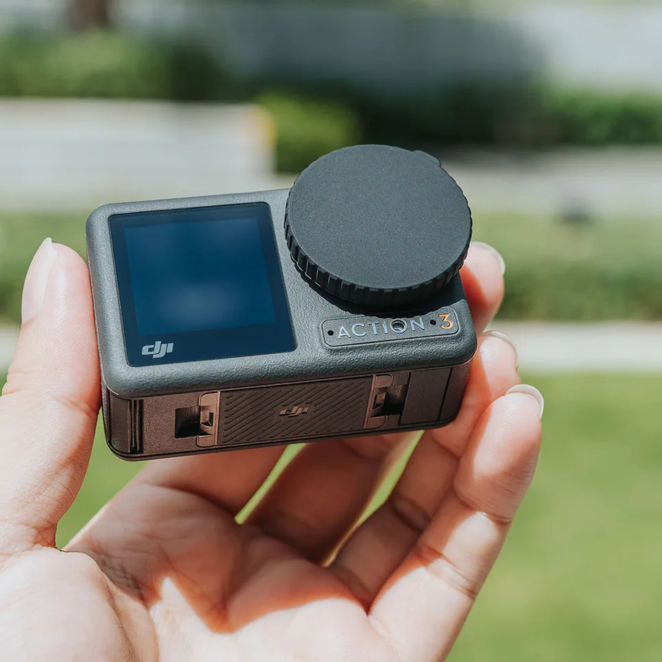 シリコンカメラレンズ防塵カバー DJI OSMO Action 6 4 5 Pro用 強化