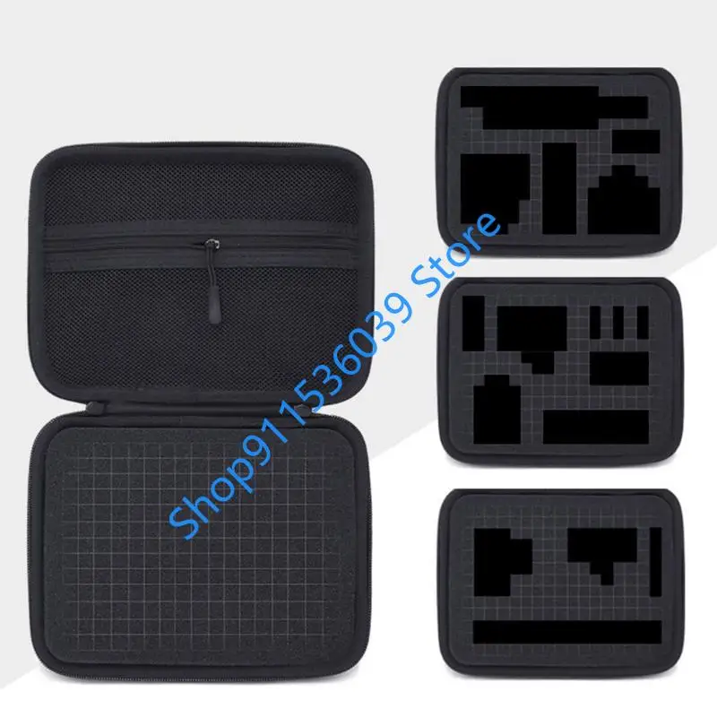 New Storage Bag Hard Shell Large Capacity for Gopro Camera HDD Multifunctional Travel Case for Gopro 13/12/11/10