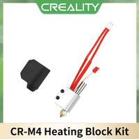 Creality Original CR-M4 Natural Color AL6061 SUS303 Quick Release Nozzle Heating Block Kit 3D Printer Part Original