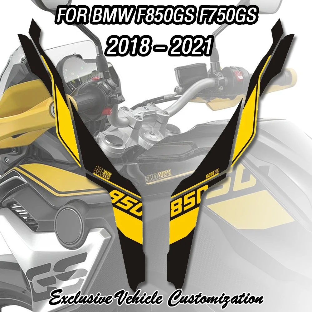 

For 2018 - 2021 BMW F850GS F750GS 40 Year Logo Motorcycle Body Decoration Stickers