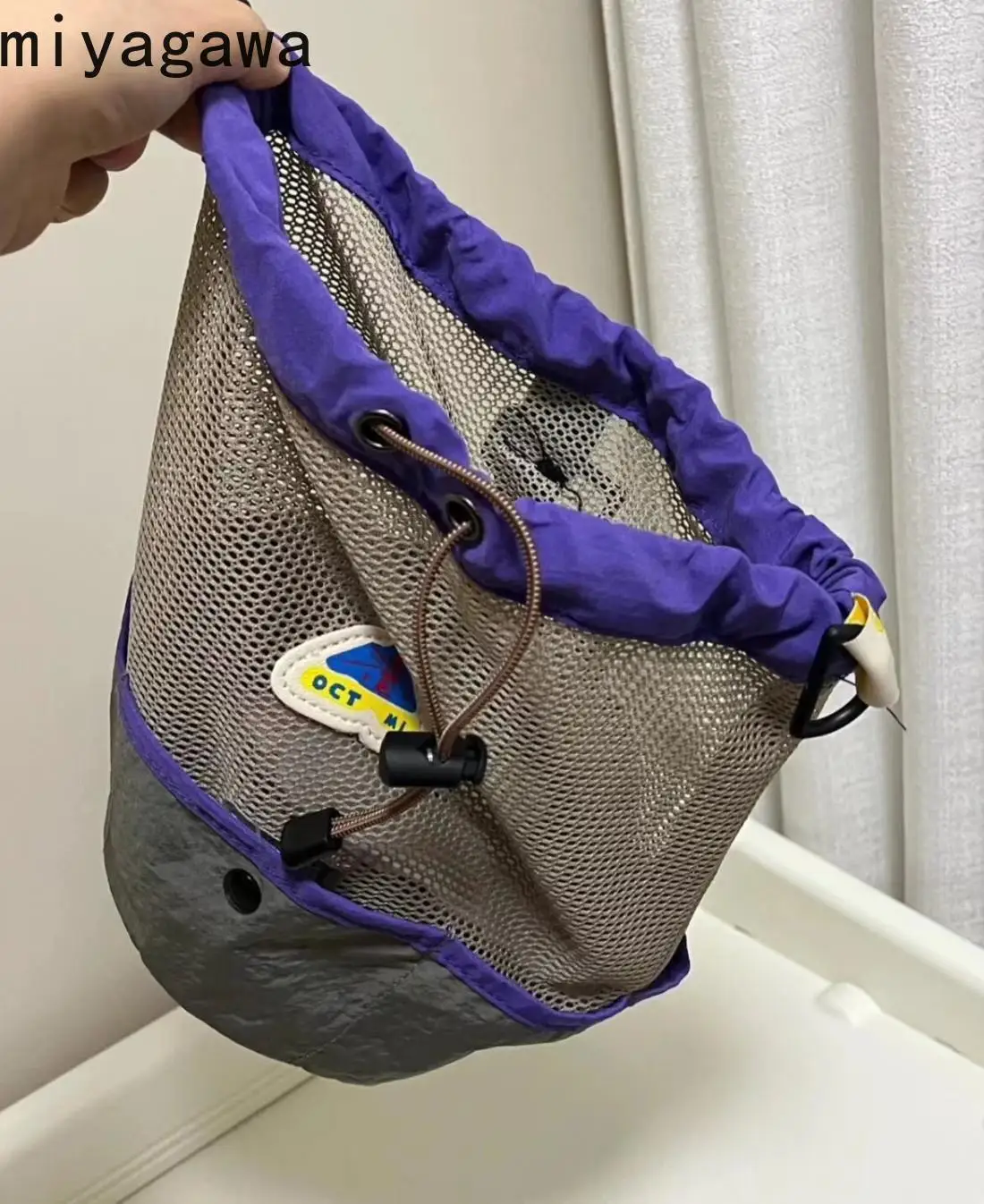 Miyagawa-mochila plegable de nailon para exteriores para niños, bolso de un solo hombro para exteriores, novedad de 2024