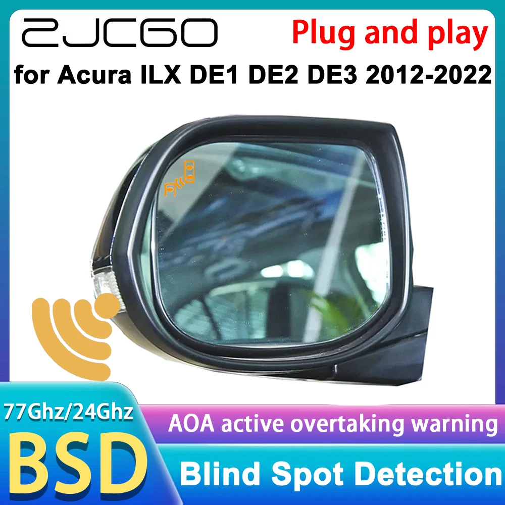 

for Acura ILX DE1 DE2 DE3 2012-2022 OEM Blind Spot Information Monitoring Assist Detection BSI BSM System 77GHz Radar Detector