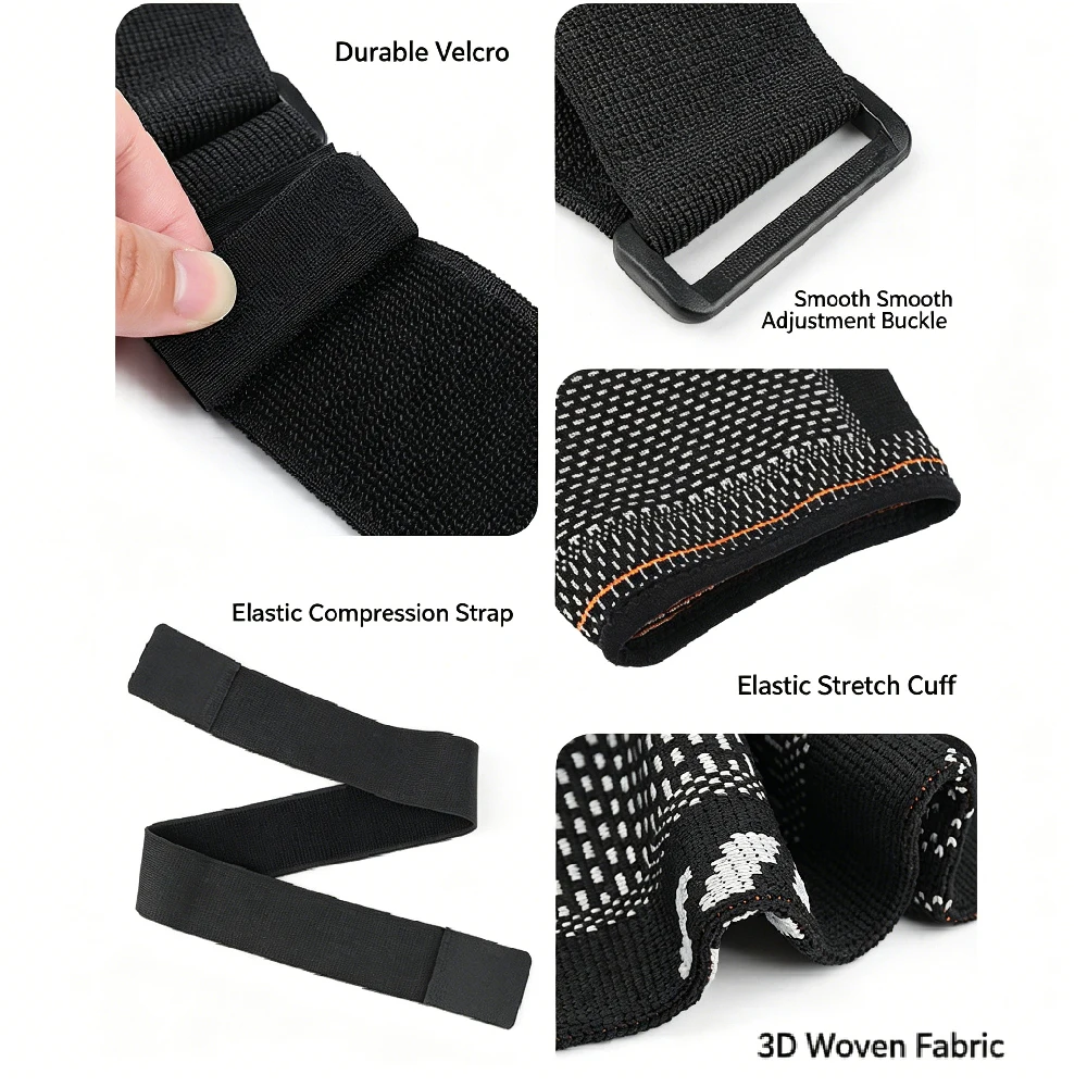 1PCS Breathable Sweat-Wicking Shoulder Stabilizer Brace,Adjustable Knit Compression Sleeve Fits Left & Right Shoulder For Sports