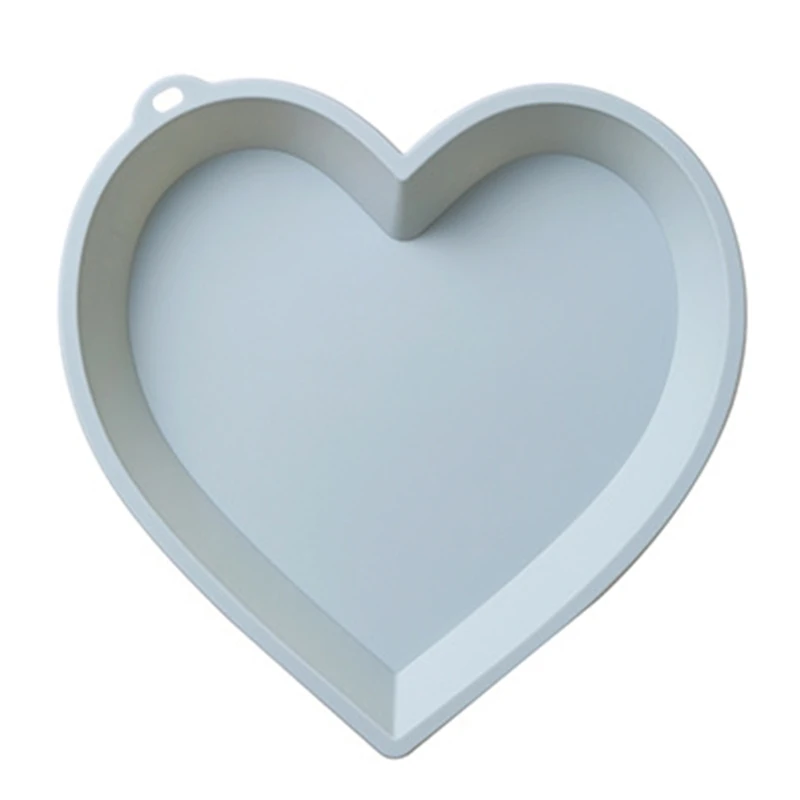 Silicone Chocolate Molds Heart Non-Stick Kitchen Baking Pans Fondants Molds for Making Candy Gumdrop Jelly Muffins 40JE