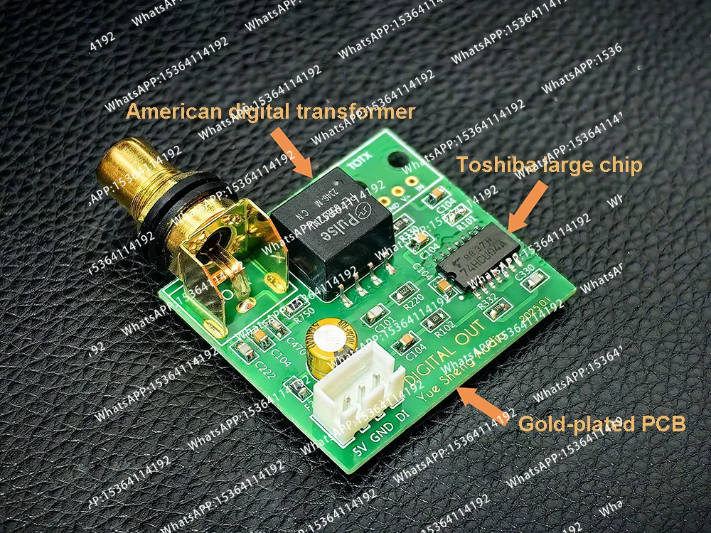 Hi-End HiFi Audio Optical Coaxial Output Board​​ for CD Players Digital Streamers PCs Optical Drives & Car Audio