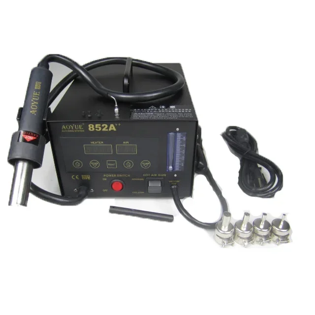 

Hot Air Soldering Station Aoyue 852A++ BGA Solder Station For Chips,bga Rework