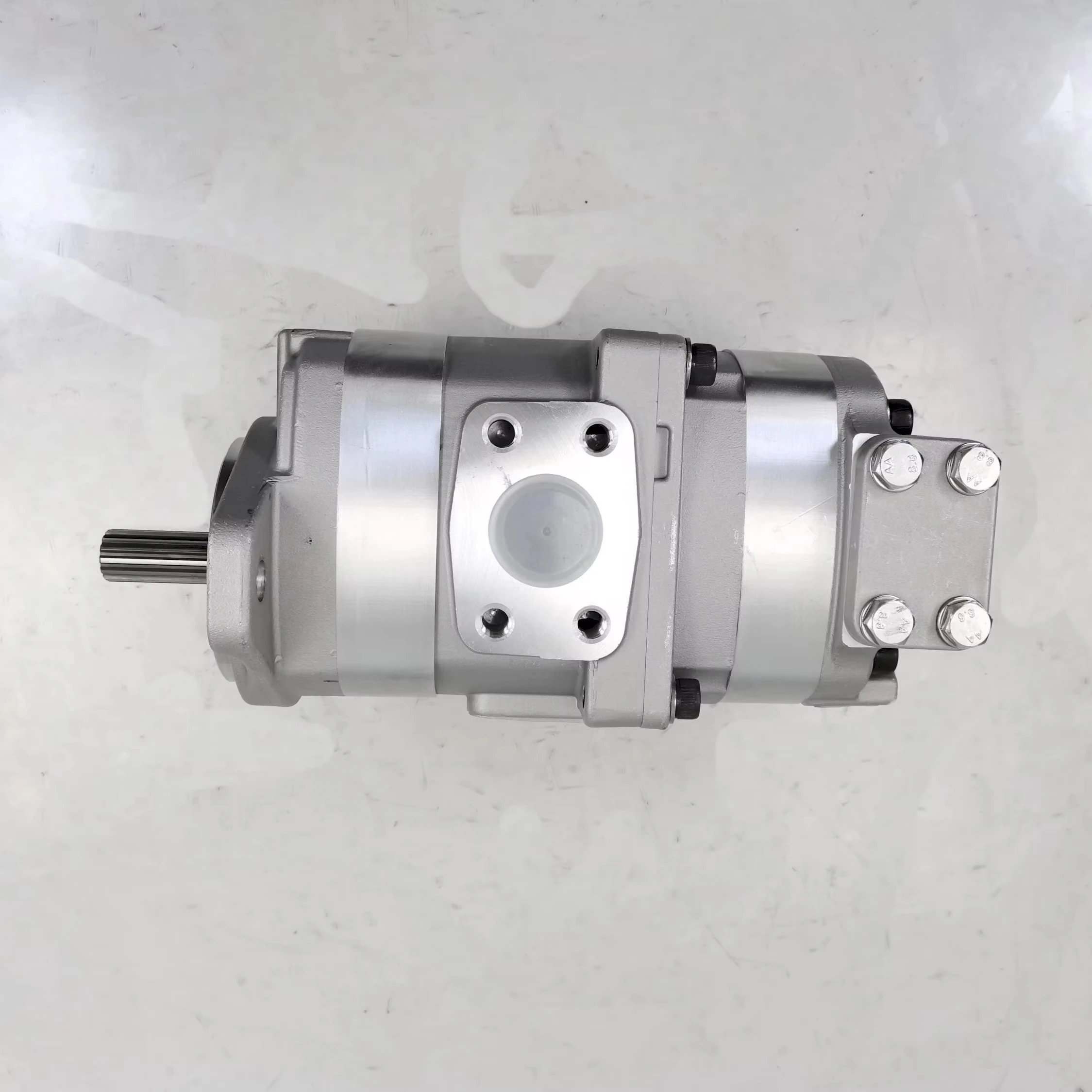 High Quality Gear Pump SAR2-28 + 28 Customizable Cast Iron Secondary Pump 3/8 Heavy Machinery Hydraulic Oil 11KW Fast Delivery