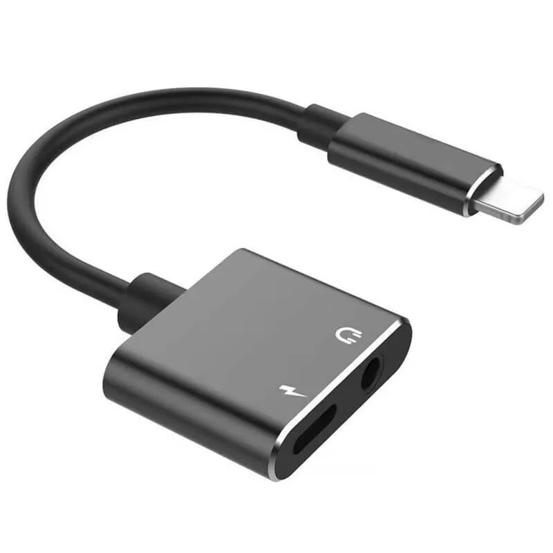 Adattatore splitter per caricabatterie audio e USB da 3,5 mm - Regalo promozionale
