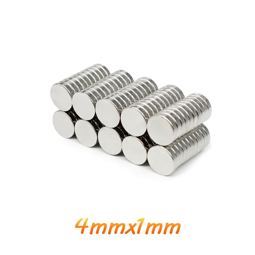 50/100/200/500/1000/2000/5000PCS 4x1 Mini Small Round Magnets N35 Neodymium Magnet strong 4x1mm Permanent Magnets Disc 4*1 mm