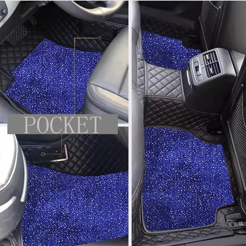 لسيارة شيفروليه أورلاندو المقتفي السيارات السجاد 4 قطعة بطانية السماء المرصعة بالنجوم مخصص الحصير سيارة ملحقاتها بطانات الأرضية