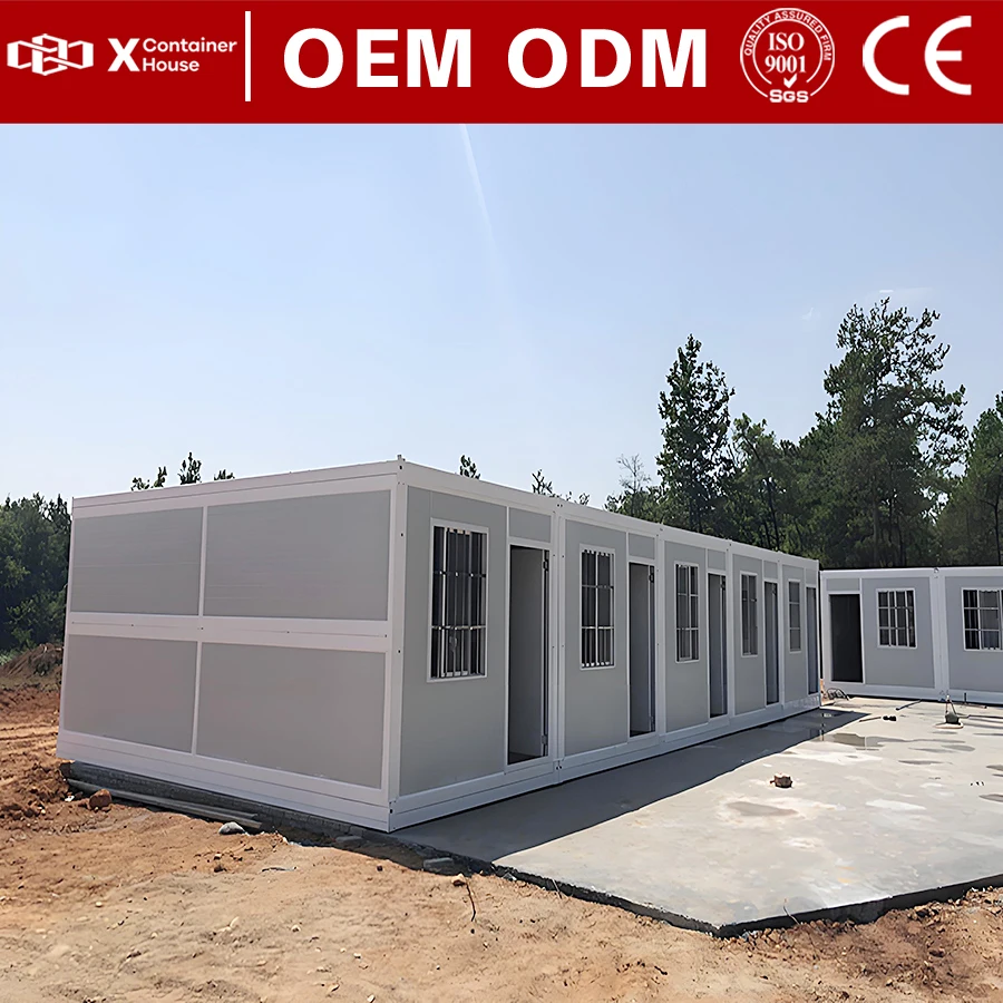 

Folding Container House Price Modular Prefabricated House of 3 Rooms Foldable Tiny Prefab-house Foldable Houses for Sale Housing