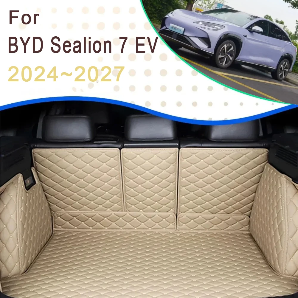 

Car Trunk Cargo Liner For BYD Sealion 7 07 EV 2024~2027 Waterproof Rug Rear Boor Mat Carpets Storage Pad Auto Accessories 2025