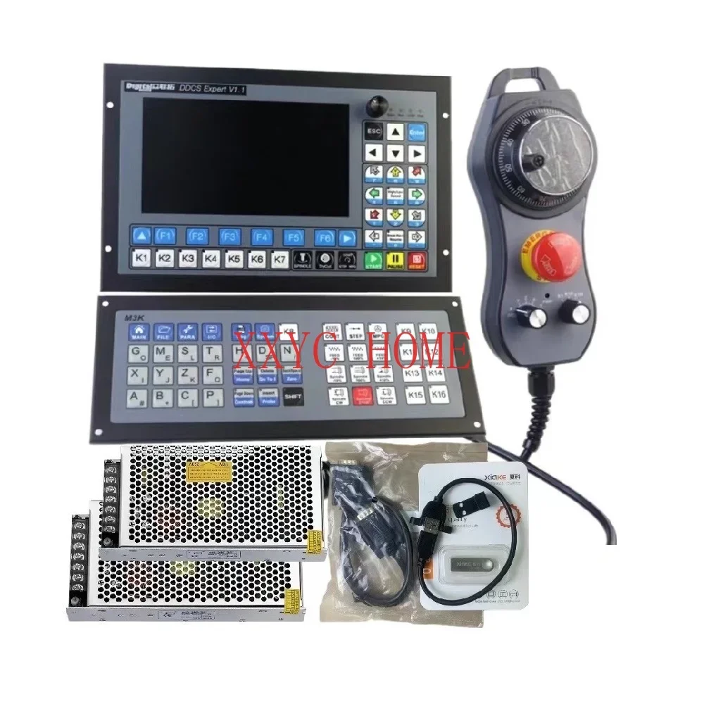 

Controller DDCS Expert 3/4/5 Axis CNC Controller Kit With MPG & Keyboard & Power supplies For Cnc Drilling Machine