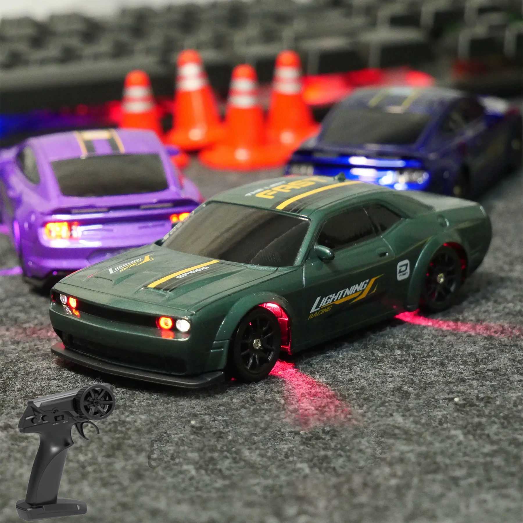 

Радиоуправляемая дрифт-машинка 1:43, 2,4 ГГц, 4WD, высокоскоростная гоночная машинка на пульте управления, настольная электрическая модель, игрушка для соревнований, подарок для мальчиков и взрослых