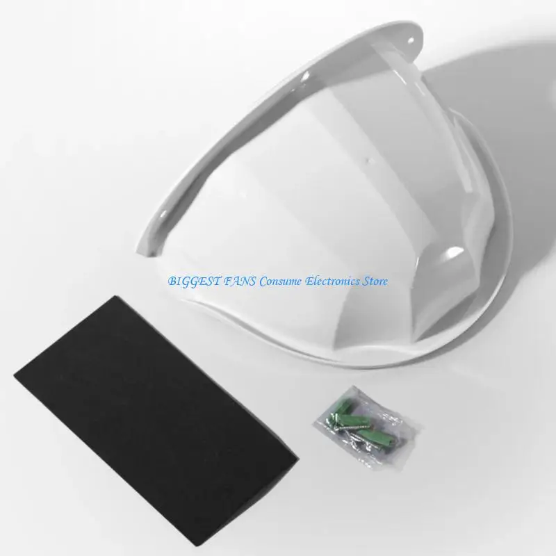 F68B All Weather Camera Protector ABS Rain & Sun Shield per modelli cupole e proiettili