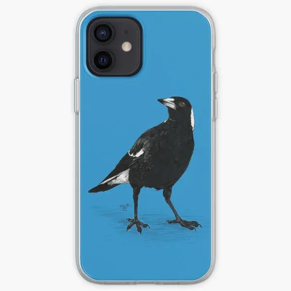 Magpie Iphone Tough Case  Phone Case Customizable for iPhone 6 6S 7 8 Plus X XS XR Max 11 12 13 14 Pro Max Mini Cover