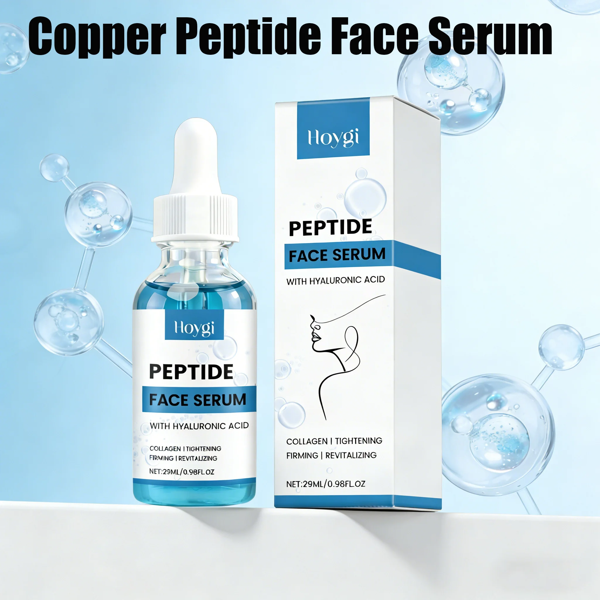 Skincare La Roche Posay - เซรั่มบำรุงผิวหน้าคอปเปอร์เปปไทด์ ช่วยเติมความชุ่มชื้น กระชับผิว ลดเลือนริ้วรอย ด้วยไฮยาลูรอนิค แอซิด