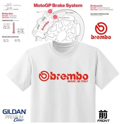 

Popular Motorcycle Modified Brakes Summer New Locomotive Street Car Casual T-shirt Sports Quick-drying Men's Short Sleeves