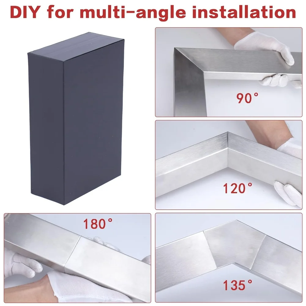 HT10 HL10 HT14 Handrail Accessories 4Pack POM Connector High Strength Extension Fitting Weldless Installation Cable Railing