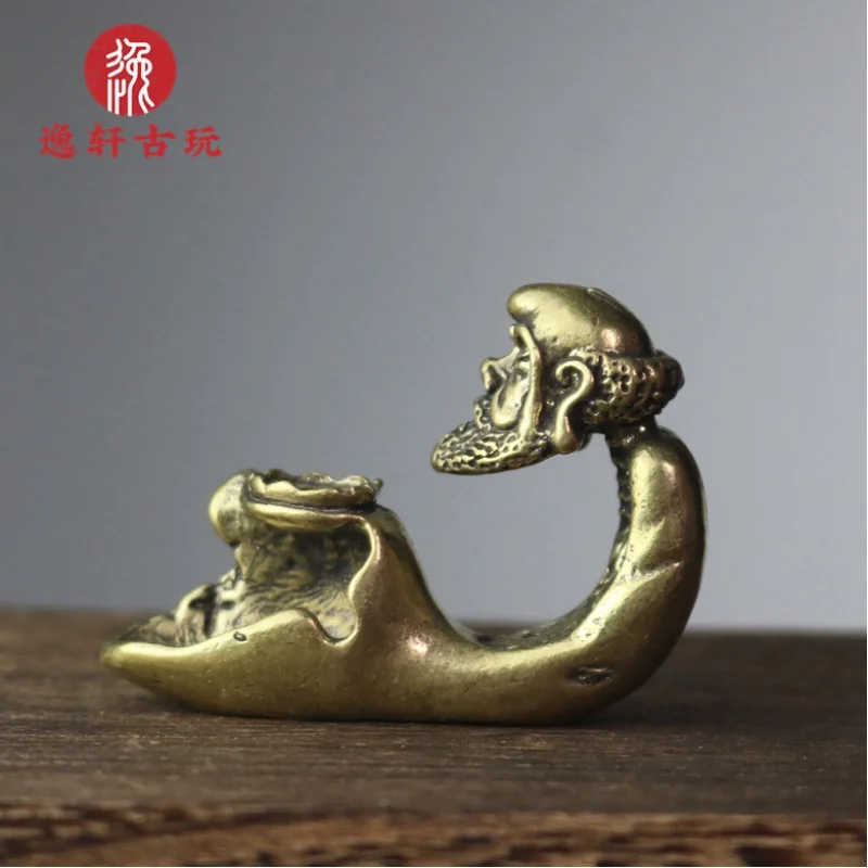 Brass Daruma Backfl…