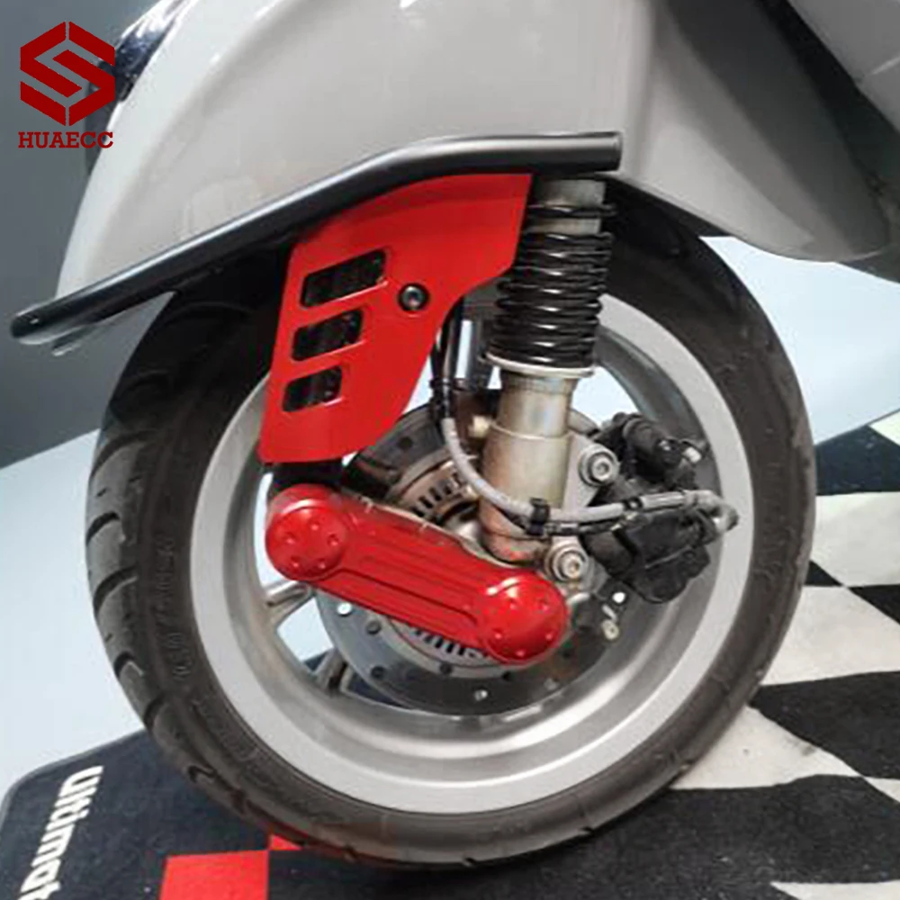 Front Wheel Suspension Disc Brake for Vespa GTS300 GTV300 Sprint 150 16-22 Primavera Spring 125/150 14-22 Front Fork Cover