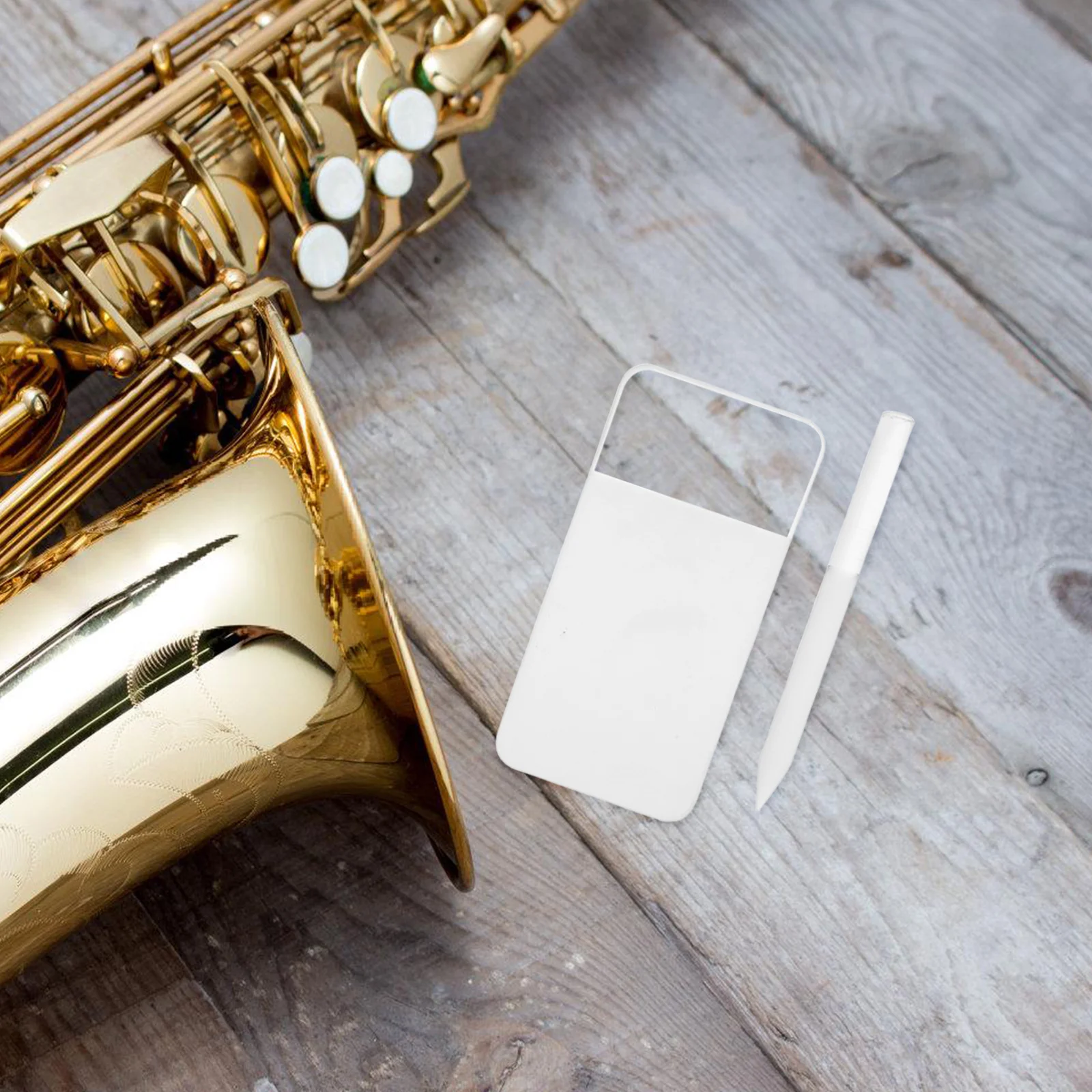 1 مجموعة المهنية الساكسفون الكلارينيت طقم تصليح القصب-زجاج القصب عصا Resurfacer لصيانة آلات النفخ ألتو #6