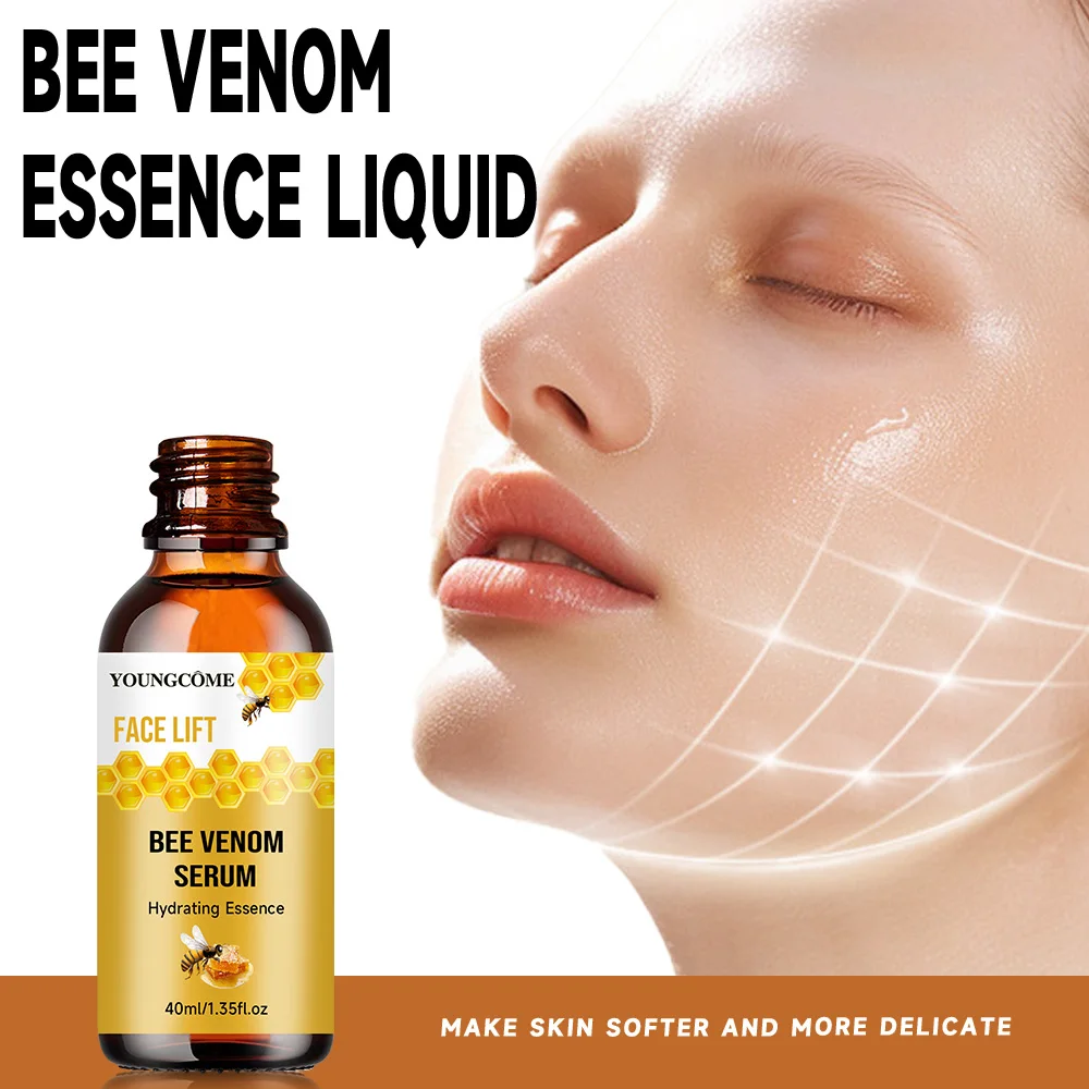 Beevenom مصل ترطيب جوهر مصل الوجه رفع ثبات تتلاشى الخطوط الدقيقة مكافحة الشيخوخة جوهر تبييض سطع تغذي العناية بالبشرة #5