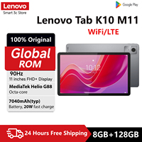 Original Lenovo Tab K10 M11 8GB 128GB LTE TB330XC Wifi TB330FU MTK Helio G88 11'' 90Hz Display GPS 7040mAh Android 13 Tablet