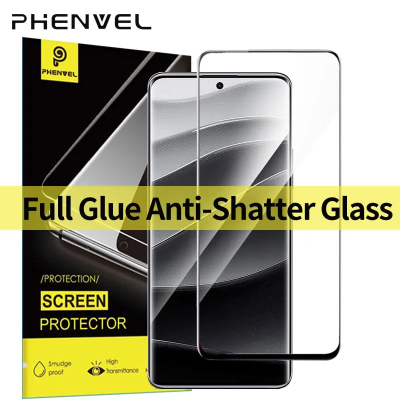 3D Protective Glass For Xiaomi Redmi Note 14 Pro Plus Full Glue Screen Protector For Redmi Note14 Pro Anti Shatter Tempered Film