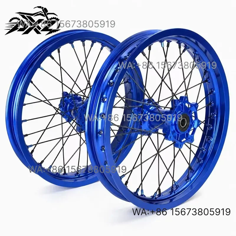 For  Wmwmnu  EXC 125 250 300 450 500 Wheel Set 21 18 19 Inch High Permance CNC Aluminum Alloy Anodized Enduro Dirt Bike