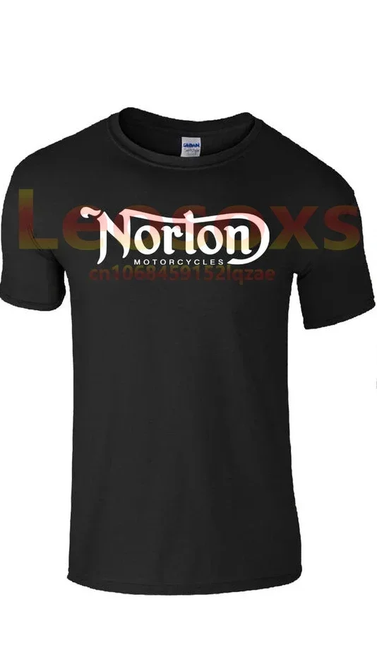 Men's T-shirt NORTON MOTORCYCLE pure cotton printed cotton T-shirt NO.1