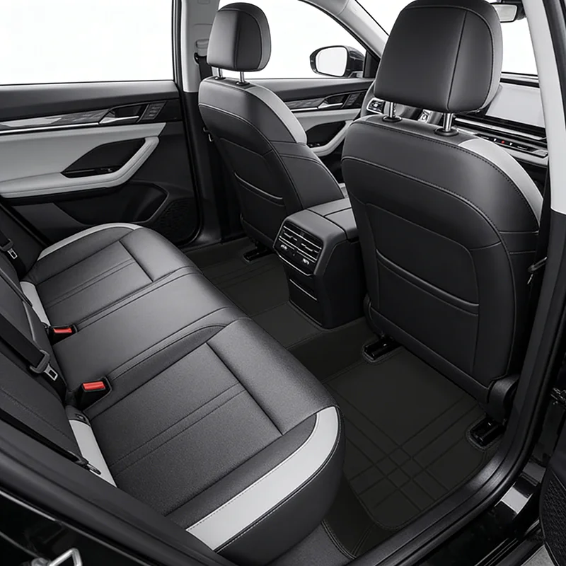 Custom Fit PU Leather Car Floor Mat For Opel For Astra 2 Doors Grandland X Insignia Sports 2007-2022 Auto Interior Accessories