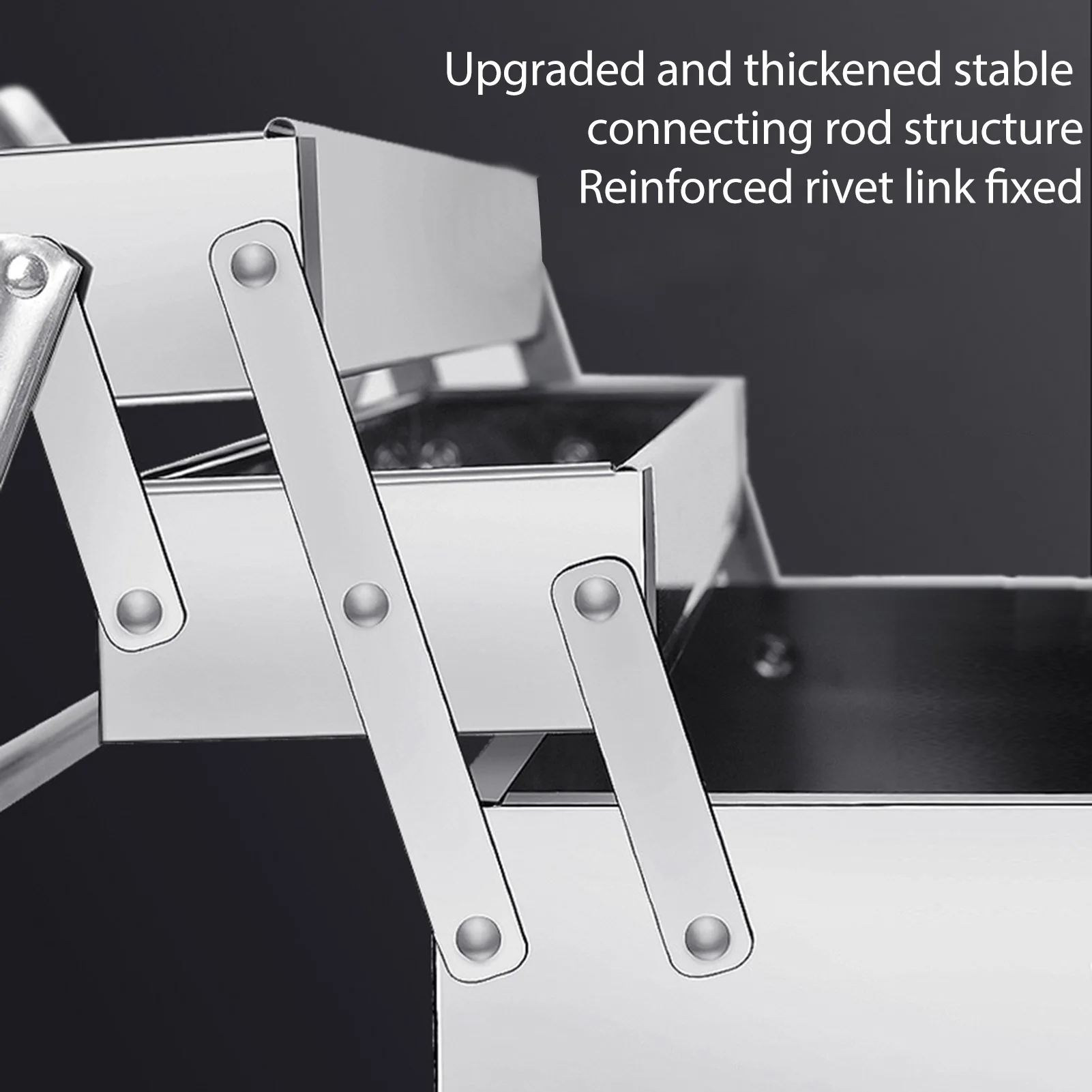 Cantilever Tool Box Rustproof High Hardness Retractable Portable Folding Cantilever Tool Box Organizer for Auto Maintenance