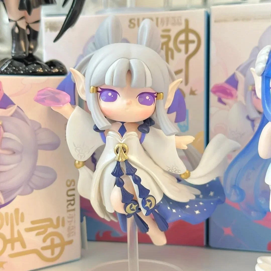 سلسلة Su Rui الأسطورية وزهر الخوخ سلسلة تسعة أرواح من صندوق أعمى شخصيات الحركة لعبة مجسمة قابلة للجمع دمية عصرية #5