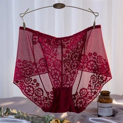 Sexy Lace Underwear High Waisted Elastic Breathable Seamless Pantie Cotton Crotch Hip Lift Abdominal Abdomen Women Briefs A25