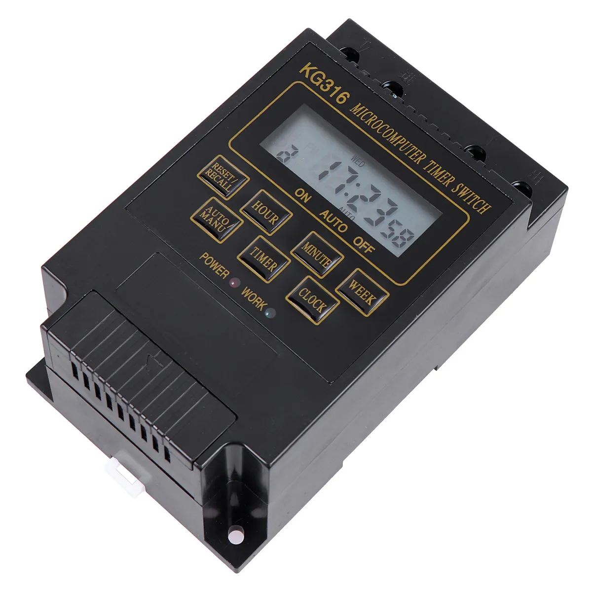 1Pcs 220V 30a Microcomputer Timer Switch Clear Screen Easy to Use Durable Time Control Accessory Microcomputer Timer view 5