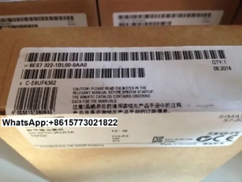 Новинка 6ES7 322-1BL00-0AA0 6ES7322-1BL00-0AA0