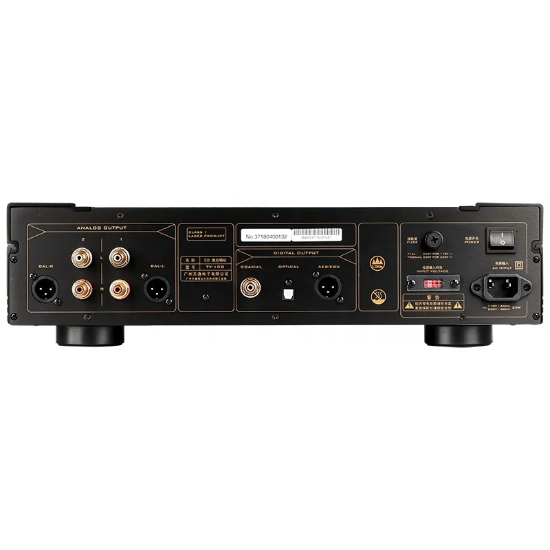 TY-1CD HiFi Fever Digital Home CD Player com decodificação a laser HiFi Fever Digital Player