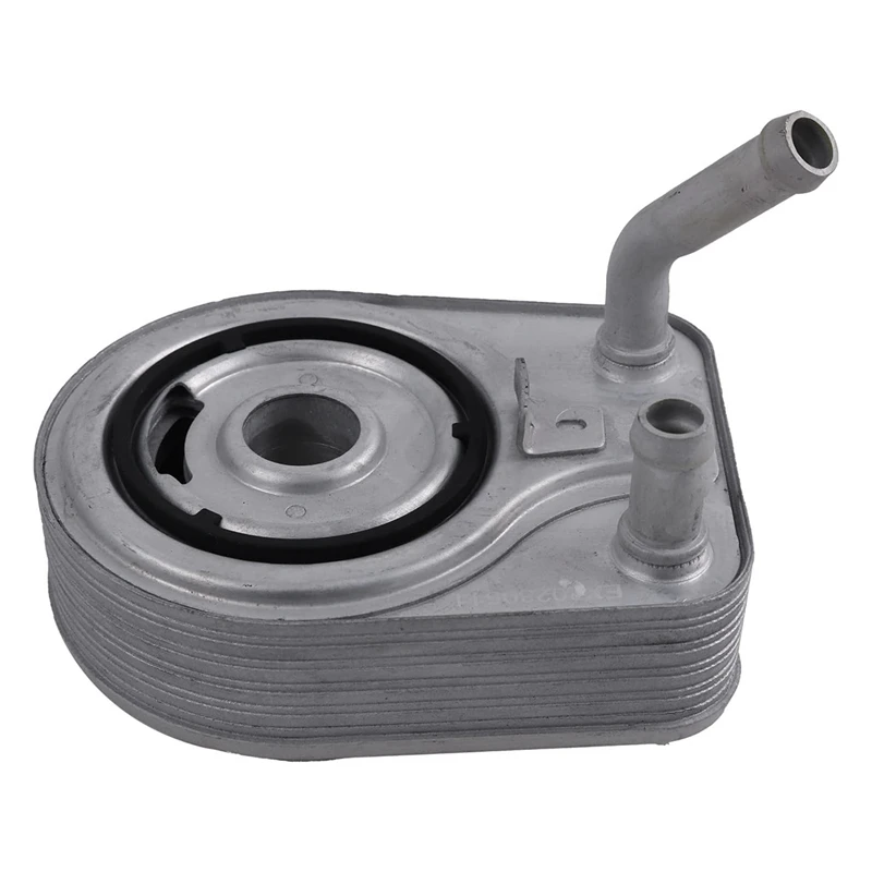 

1 PCS 26410-2B740 Oil Radiator Oil Cooler Assembly Turbo Silver Metal For Hyundai Kia 264102B740