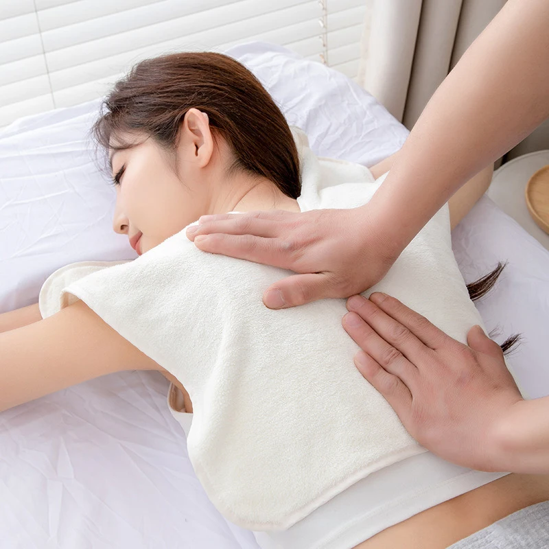 1 قطعة صالون تجميل العناية بالبشرة منشفة تدليك ستوكات سبا منشفة الوجه التجميل U شكل الوجه التفاف المناشف الوجه أدوات العناية بالبشرة