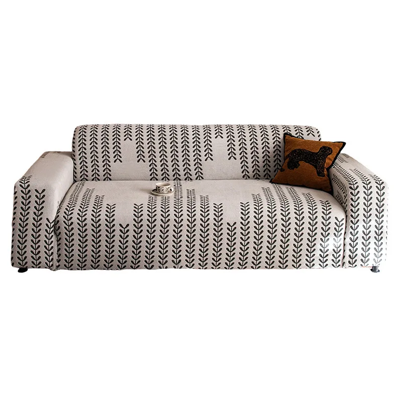 

Jacquard fleece all-inclusive four-season non-slip sofa cover, sofa cover, seat cushion