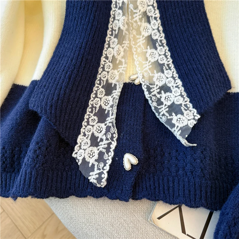 

Свитера Джемперы Пуловеры Женские негабаритные многослойные стильные корейские BF Y2K Леди Бизнес OL Работа Профессиональные встречи На работу Формальные