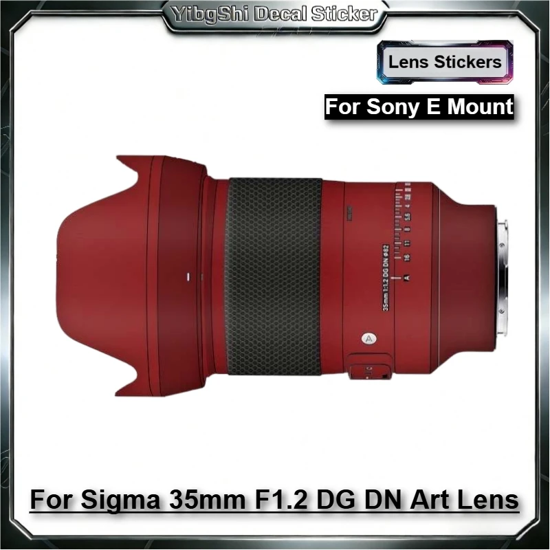 

Защитная наклейка-пленка для объектива Sigma 35mm F1.2 DG DN Art для Sony E Mount, защита корпуса от царапин