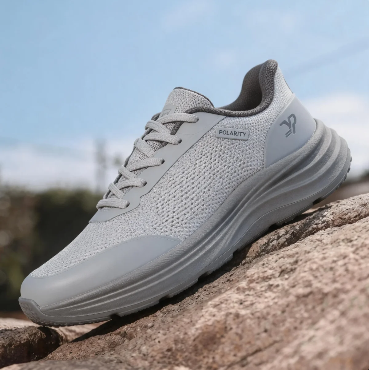 Men's Running Shoes Slip On Tennis Walking Sneakers Breathable Lightweight Non-Slip Gym Casual