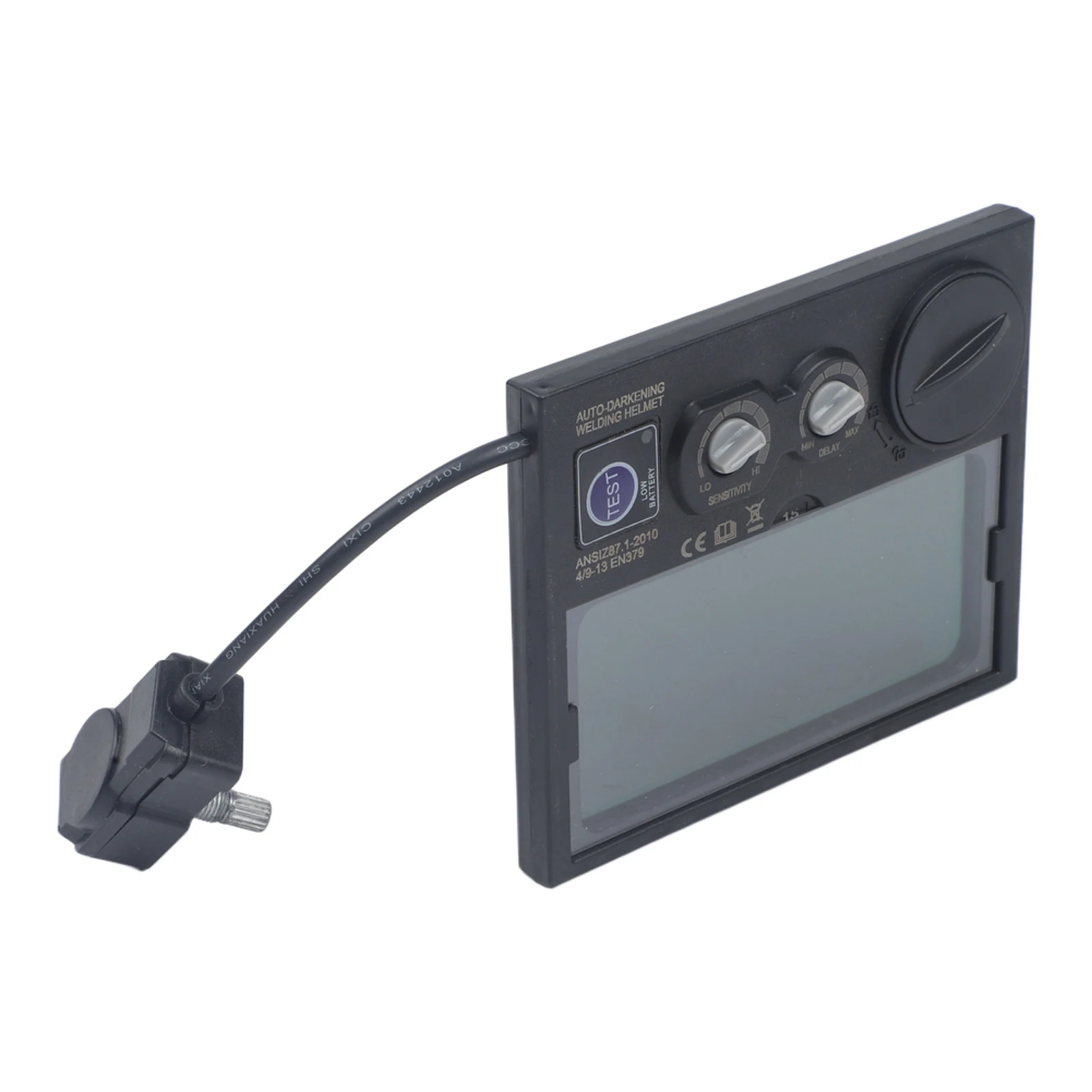 Auto Darkening Welding Lens with Sensitive Detection and Adjustable Shade Levels 9 13 Offering Clear Vision and Eye Safety