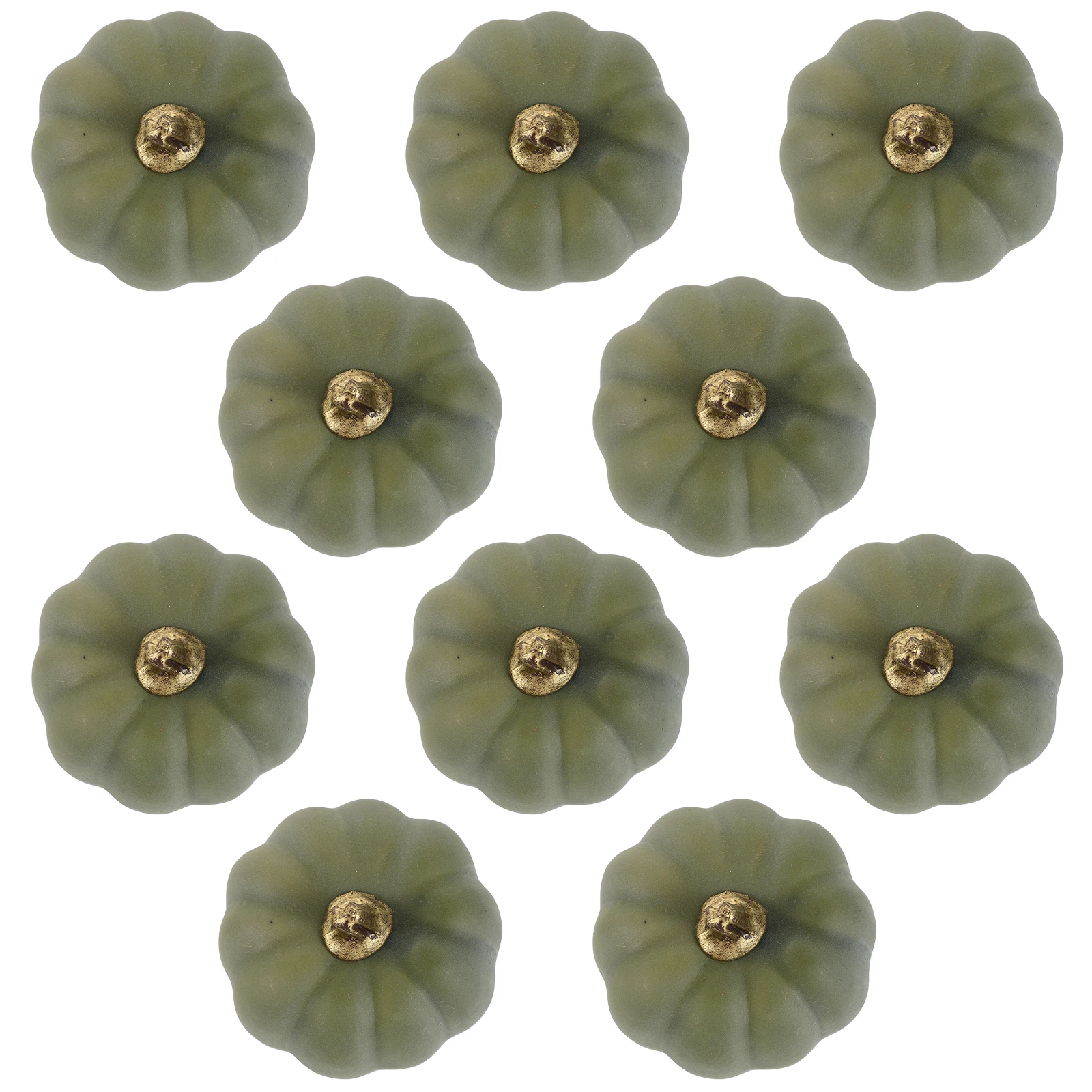 

10 Pcs Simulation Pumpkin Decoration Fall Tabletop Centerpiece Artificial Pumpkins Outdoor Foam Mini for Decorations