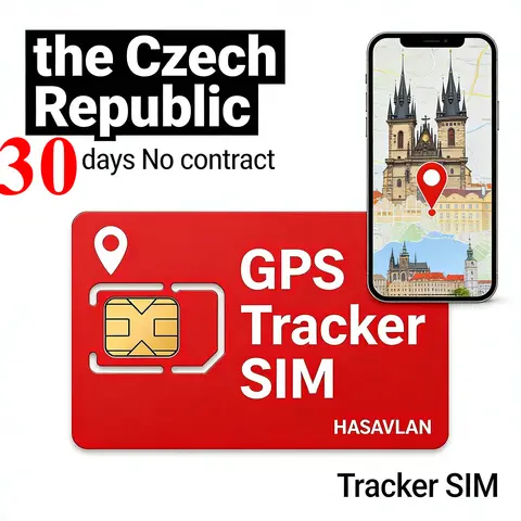 4G Tracker SIM Card, Standard/Micro/Nano LTE Cat1 IoT No Contract, 30MB/30 Days for Mini A11 GT08, ZOVAGOLO CZECH REPUBLIC